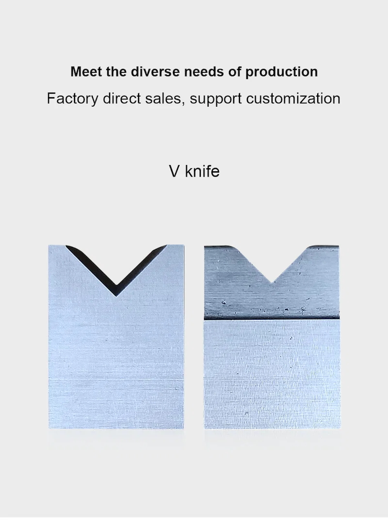 Pyöreä veitsi pneumaattiseen kuorimiseen koneeseen, DC53-terästerät, muotti langan kuorimiseen